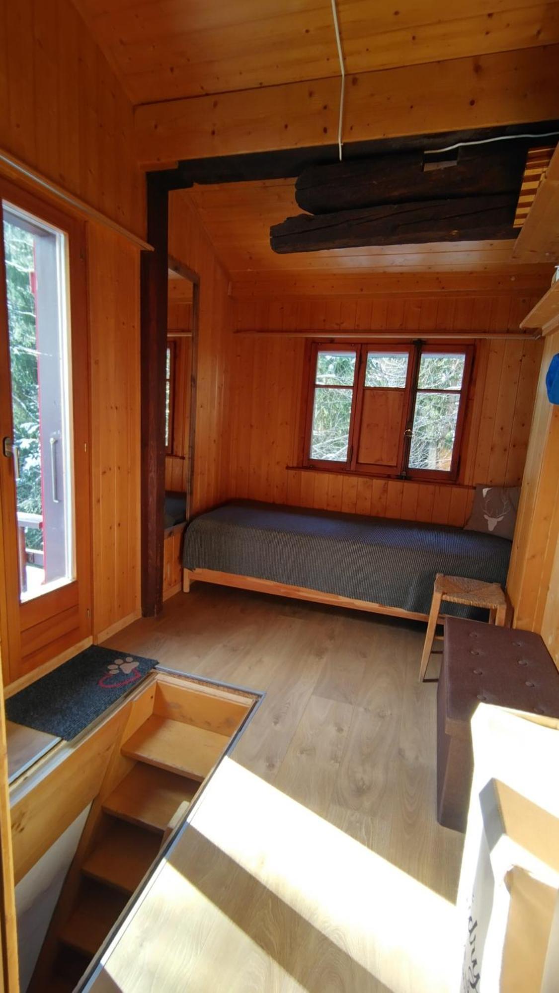 Petit Chalet Rustique Et Bucolique Bovernier Экстерьер фото
